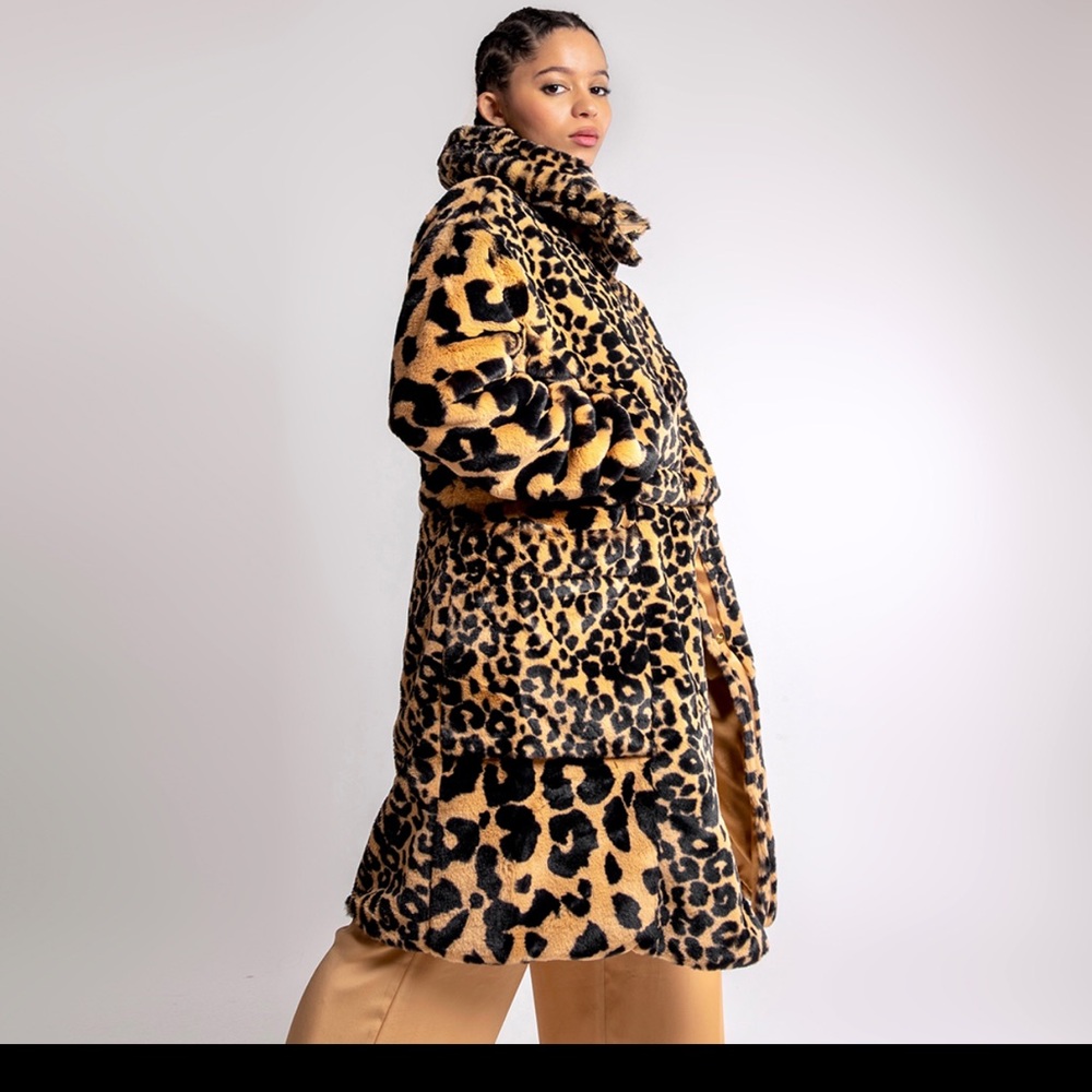 Nike Size S AIR Jordan Womens 2-in-1 Faux Fur FANCY Parka Jacket xs